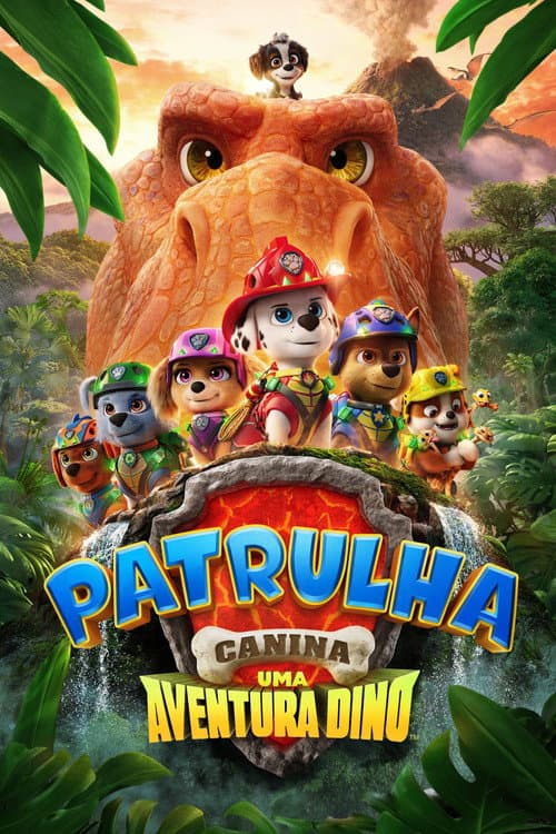Capa de Patrulha Canina: Uma Aventura Dino